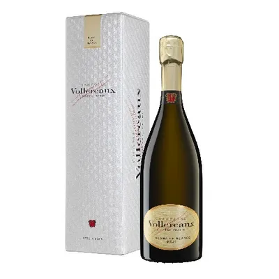 Produktbild von Champagner Vollereaux trocken blumiger Blanc de Blancs Brut 750 ml
