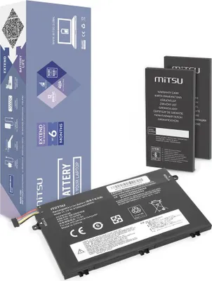 Produktbild von MITSU batterie 01AV445 für Lenovo ThinkPad E14-E590