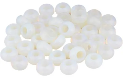 Productafbeelding van Grote kralen met een groot gat, geschikt voor sieraden, rondelle-stenen, opaal, 12x6mm, 20 stuks