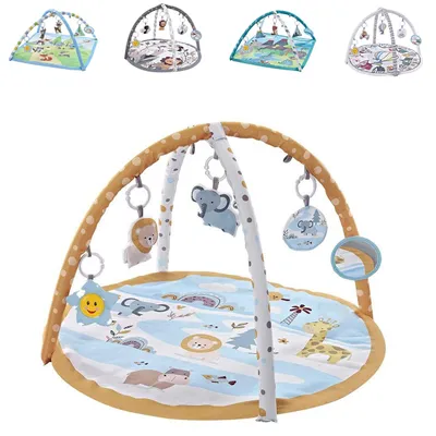 Produktbild von Chipolino Africa Babygym Activity Spielmatte mit Sound Gelb Grau