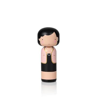 Immagine prodotto di Lucie Kaas - Statuetta decorativa Coco in rosa, decorata a mano