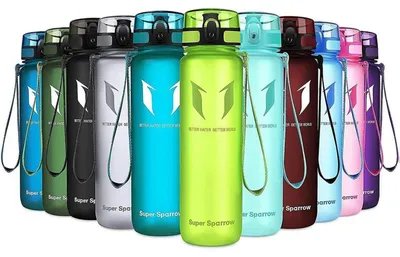 Immagine prodotto di Borraccia in Tritan, senza BPA, capacità 750 ml, colore verde