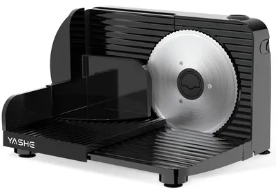 Produktbild von YASHE Faltbarer Elektrischer Allesschneider, 180W Brotschneidemaschine, Mit Eins