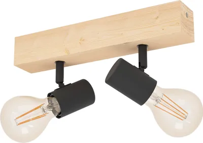 Produktbild von TOWNSHEND 3 Spot - L30 x B5 cm - braun, schwarz - 2X60W exkl. - IP20