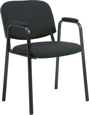 Produktbild von Besucherstuhl Ken PRO Stoff schwarz