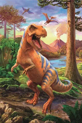 Produktbild von TREFL Puzzle Amazing dinosaurs: Tyrannosaurus 54 Teile