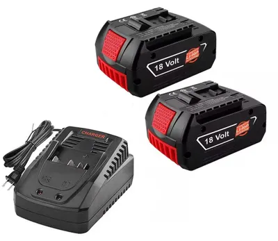Immagine prodotto di Batterie ricaricabili, capacità di 8000 mAh, ampia compatibilità, 2 batterie e 1 caricabatterie