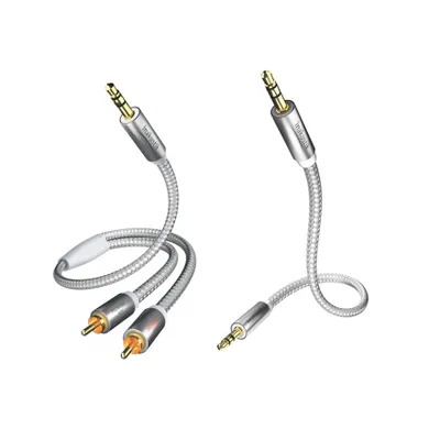 Produktbild von Inakustik 004101015, 3.5mm, Männlich, 3.5mm, Männlich, 1,5 m, Weiß