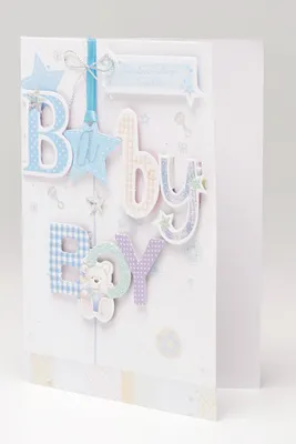 Produktbild von Geburtskarte - Baby Junge