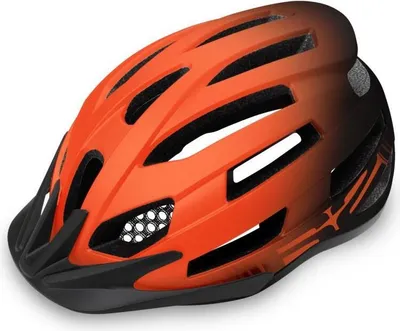 Image de Casque R2 Spirit orange-noir Taille L (58-61 cm) ATH33C/L