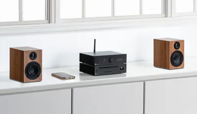 Produktbild von Pro-Ject Stereo Set E CD, Silber, Weiß, 2-Wege, 4 Ohm, 89 - 20000 Hz, CD-DA, AC