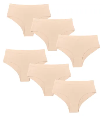 Produktbild von Bio-Baumwoll-Mädchen Hipster-6er Pack