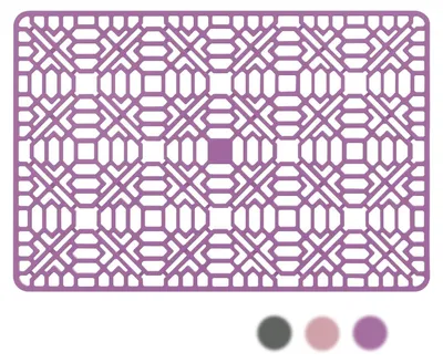 Zdjęcie produktu dla SolidKeus - Silikonowa mata do odpływu zlewu, 34 x 29 cm, do kuchni