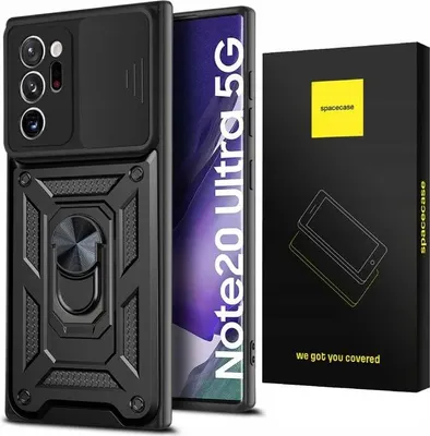 Produktbild von Spacecase Camring Galaxy Note 20 Ultra schwarz