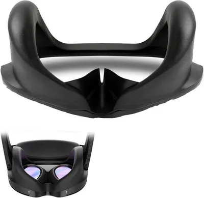 Image de Interface faciale en silicone pour accessoires VR Quest Pro avec pince magnétique