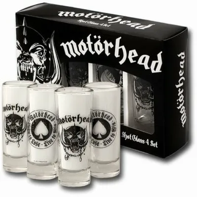 Obrázok produktu pre Motörhead Schnapsgläser 4er-Pack