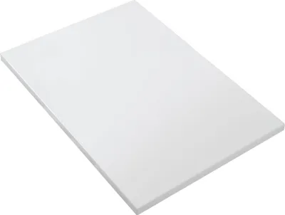 Produktbild von Waschtischplatte 80x1,2x52,5cm Mattweiß Mineralguss