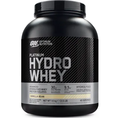 Produktbild von Optimum Nutrition Platinum HydroWhey – 1,6 kg – Dose Vanilla Bean