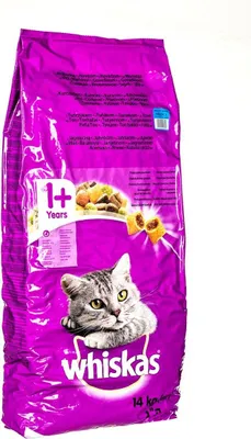 Imagen del producto de WHISKAS Adult con delicioso sabor a atún - alimento seco para gatos - 14 kg