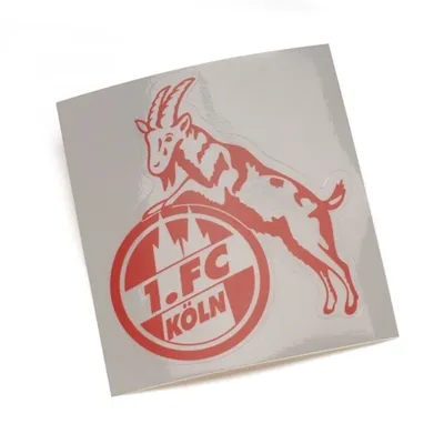 Obrázok produktu pre Nálepka transparentné (červená) 1. FC Köln