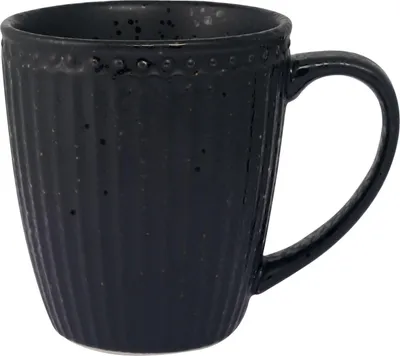 Produktbild von Greengate Becher ALICE VOLCANO Schwarz 400ml Kaffeebecher Everyday Geschirr