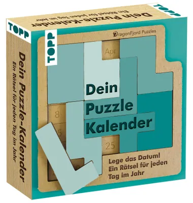 Obrázek produktu pro Tvůj puzzle kalendář. Zadej datum – hádanka na každý den v roce