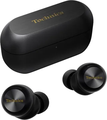 Produktbild von Technics EAH-AZ100 Bluetooth In-Ear Kopfhörer mit adaptivem Noise Cancelling, 10mm Magnetic Fluid Driver, Multipoint & Ladecase