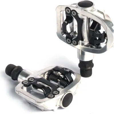 Produktbild von XLC Road-System-Pedal PD-S07 einseitig, SPD-kompatibel, silber (1 Paar)