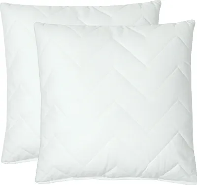 Produktbild von 2er Set Kopfkissen, 40x40 cm,  180 g Polyesterhohlfaser, weiß