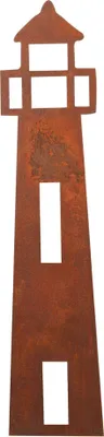 Produktbild von UNUS® Gartenstecker Rost Gartendeko Leuchtturm Metallstecker Garten Roststecker