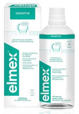 Produktbild von Elmex Sensitive Zahnspülung für empfindliche Zähne, 400 ml