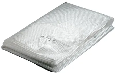 Obrázok produktu pre Omgoods – Priehľadná plachta, 2 x 3 m, odolná voči UV žiazeniu