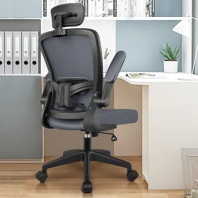 Productafbeelding van Ergonomische Bureaustoel - Kantoorstoel - Draaistoel - Werkstoel - Gamestoel - Verstelbare Lendensteun