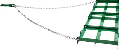 Zdjęcie produktu dla SucceBuy 6 ft Heavy Duty Drag Harrow, do ciągnięcia, grabie do wyrównywania podjazdów