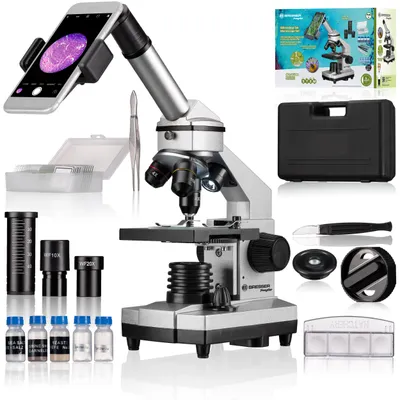 Produktbild von Bresser Optics JUNIOR Biolux CA 40x-1024x, 1024x, 40x, Akku, 145 mm, 100 mm, 290 mm