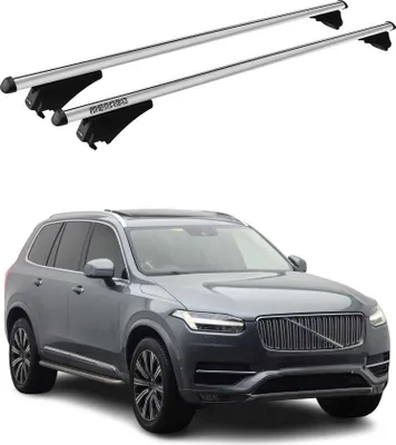 Obrázok produktu pre Tiger priečne strešné nosiče pre Volvo XC90 2015–2019, šedé