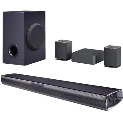 Zdjęcie produktu dla LG SQC4R, 4.1 kan., 220 W, Dolby Digital, Bas, Bass Blast, Bass Blast+, 78 dB, 79 dB