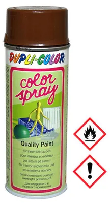 Produktbild von DUPLI-COLOR Kunstharzlackspray, nussbraun glänzend, 400 ml