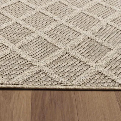 Produktbild von Outdoor Teppich Piero Läufer, Farbe: Beige, Größe:80x250 cm