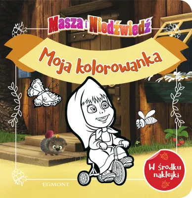 Produktbild von ISBN Masza i Niedźwiedź. Moja kolorowanka, Polnisch, 16 Seiten