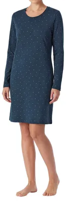Produktbild von Schiesser Damen Nachthemd langarm, 95cm ultra violett
