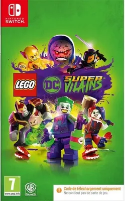 Produktbild von Warner Bros. Games LEGO DC Super-Villains - Code in a Box, Nintendo Switch, E10+ (Jeder über 10 Jahre), Physische Medien