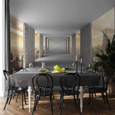 Produktbild von Vlies Fototapete - Skyward Corridor 350x245 cm 3D c-C-0005-a-b