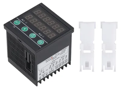 Obrázek produktu pro BERM 6místný multifunkční měřič, průmyslová montážní linka, digitální LED displej, měřicí přístroj s časovačem, 100–240 VAC