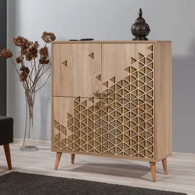 Obrázok produktu pre Skye Decor, Skrinka - Maluxe 120 (dub sonoma)