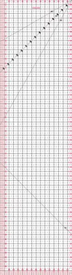 Produktbild von Fiskars Patchwork Lineal 15x60 cm