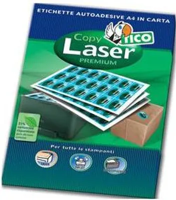 Productafbeelding van Tico Copy laser, premium kwaliteit, wit, A4, papier, 100 vel, 210 mm, 297 mm