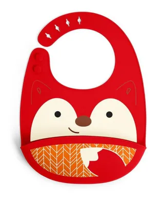 Produktbild von Lätzchen Silikon Baby BabyLätzchen Zoo Fuchs Skip Hop