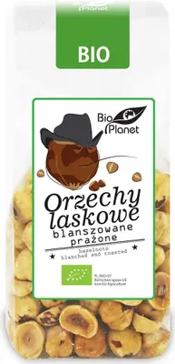 Obrázok produktu pre BLANCHOVANÉ PraženéLIESKOVÉ ORIEŠKY 100 g -PLANÉTA