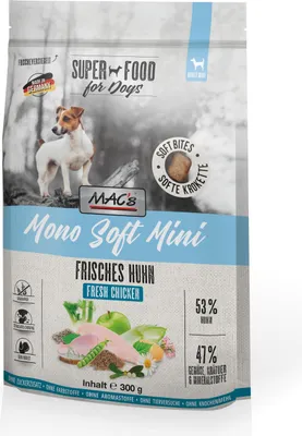 Produktbild von MAC's Dog Mono Soft Mini Frisches Huhn